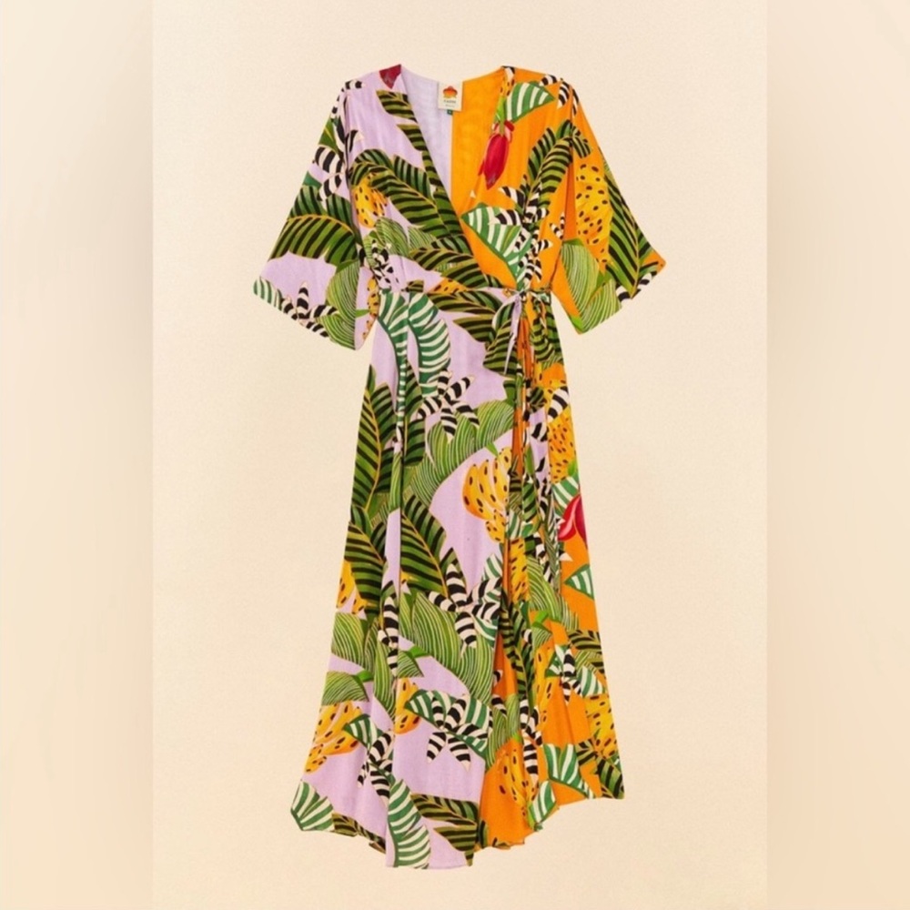 FARM Rio Vibrant Jungle Maxi Dress